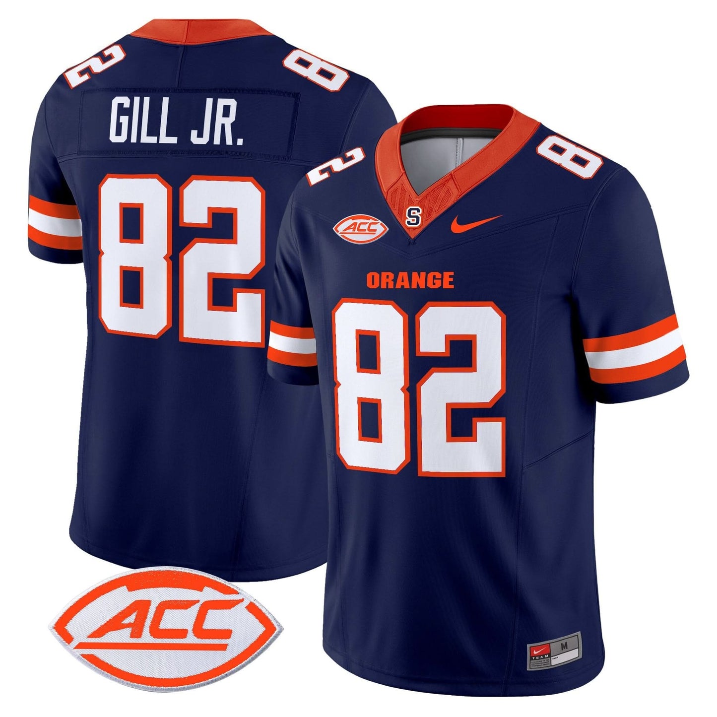 Syracuse Orange 2025 Vapor Limited Jersey - All stitched