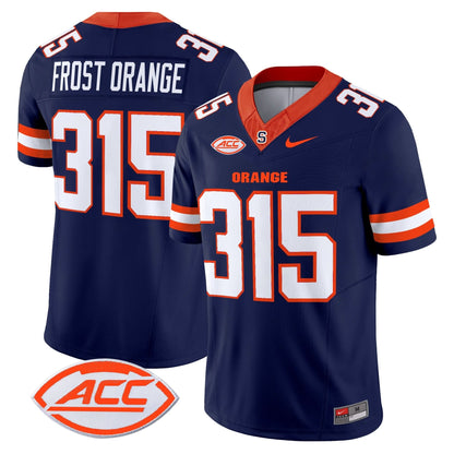 Syracuse Orange 2025 Vapor Limited Jersey - All stitched
