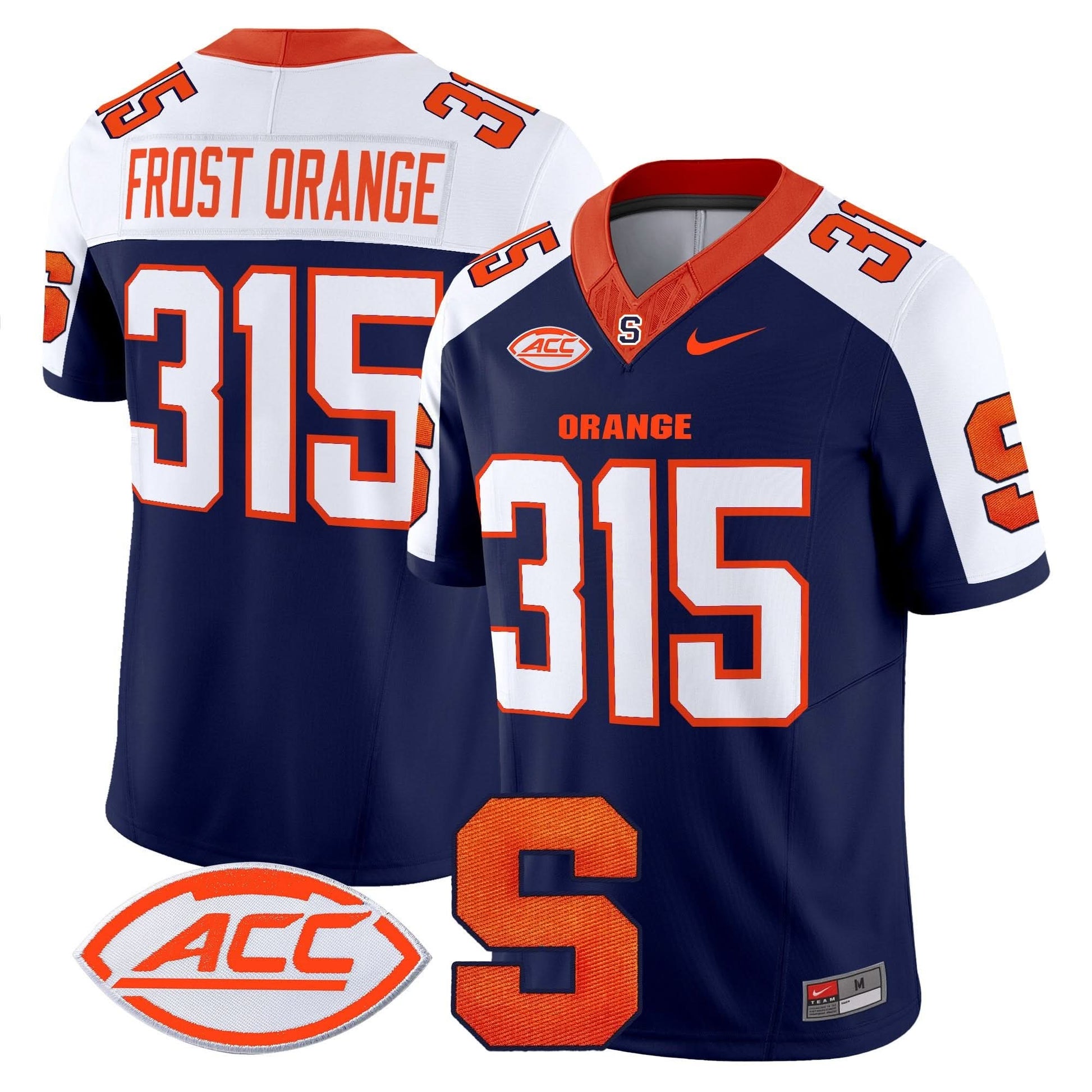 Syracuse Orange 2025 Vapor Limited Jersey - All stitched