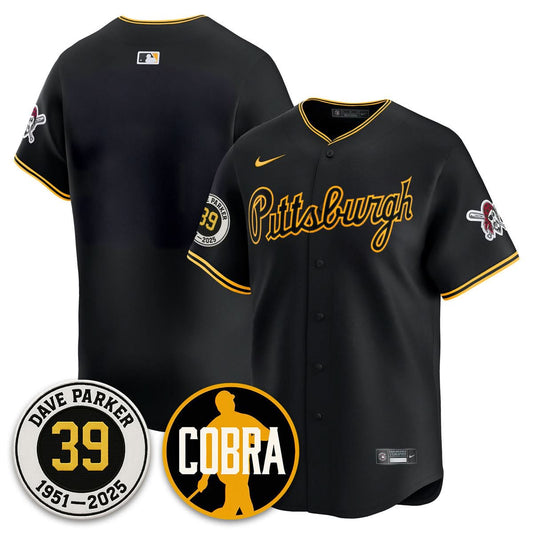Pittsburgh Pirates Memories Dave Parker Jersey- “COBRA” Patch - All Stitched