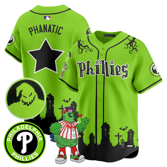 Philadelphia Phillies Oogie Boogie & Phanatic Premier Limited Jersey - All Stitched