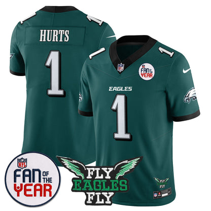 Philadelphia Eagles "Fan Of The Year" Jersey - All Stitched