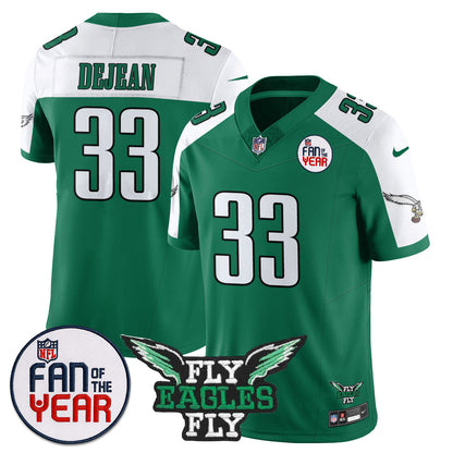 Philadelphia Eagles "Fan Of The Year" Jersey - All Stitched