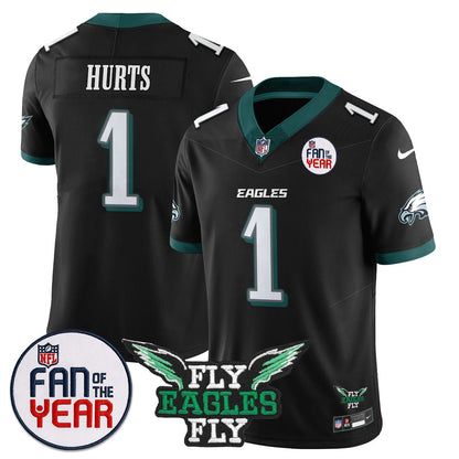 Philadelphia Eagles "Fan Of The Year" Jersey - All Stitched