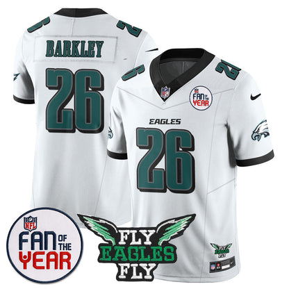Philadelphia Eagles "Fan Of The Year" Jersey - All Stitched