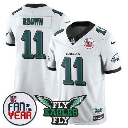 Philadelphia Eagles "Fan Of The Year" Jersey - All Stitched