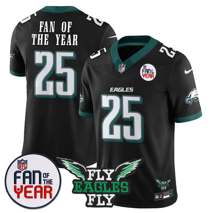 Philadelphia Eagles "Fan Of The Year" Jersey - All Stitched