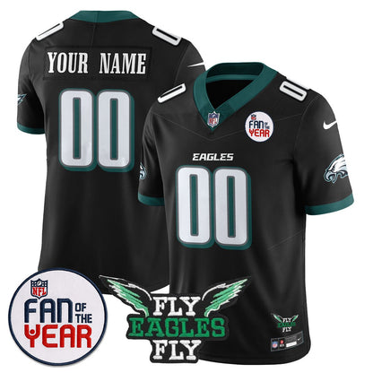 Philadelphia Eagles "Fan Of The Year" Jersey - All Stitched