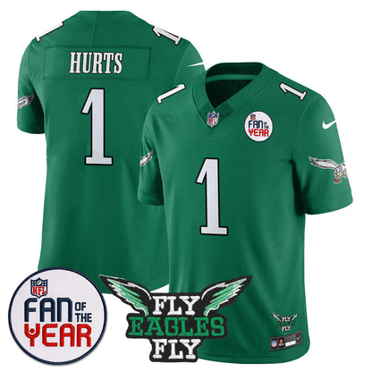 Philadelphia Eagles "Fan Of The Year" Jersey - All Stitched