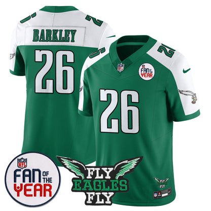 Philadelphia Eagles "Fan Of The Year" Jersey - All Stitched