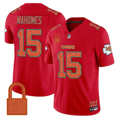 Kansas City Chiefs 'Taylor Swift - TS12 - The Life of a Showgirl' Vapor Limited Jersey - All Stitched