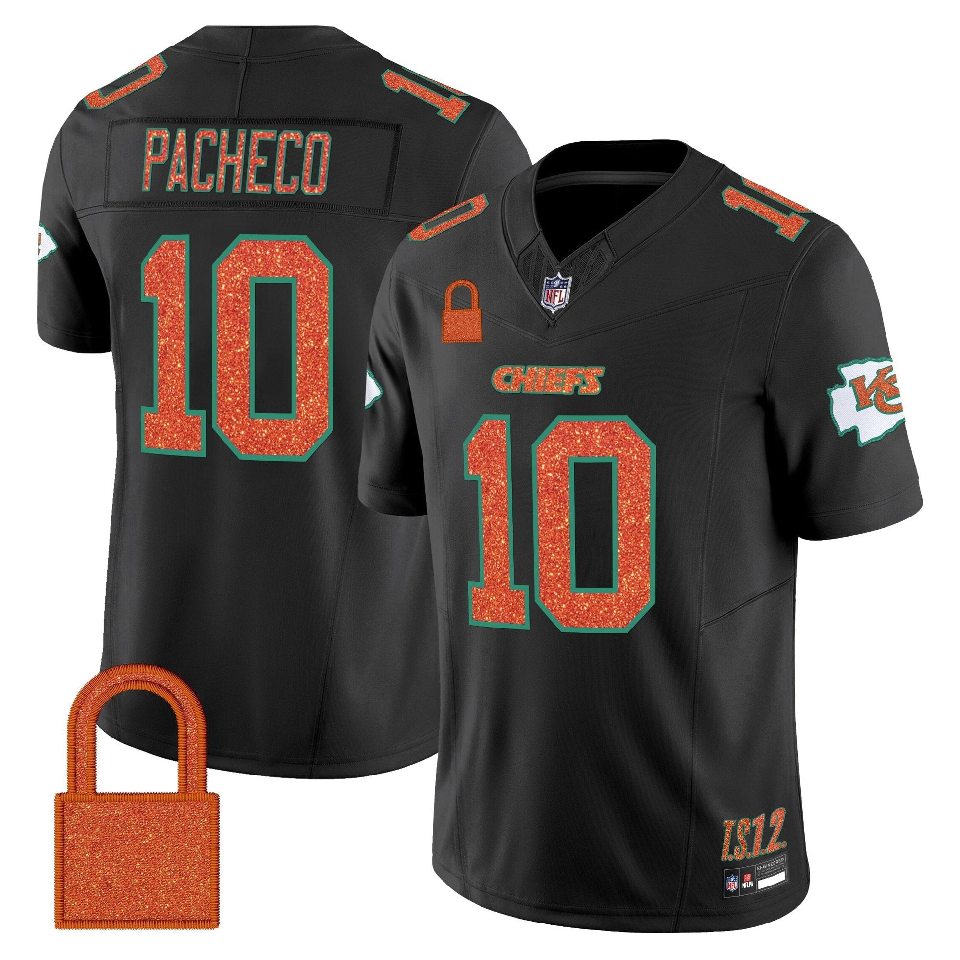Kansas City Chiefs 'Taylor Swift - TS12 - The Life of a Showgirl' Vapor Limited Jersey - All Stitched