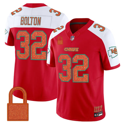 Kansas City Chiefs 'Taylor Swift - TS12 - The Life of a Showgirl' Vapor Limited Jersey - All Stitched