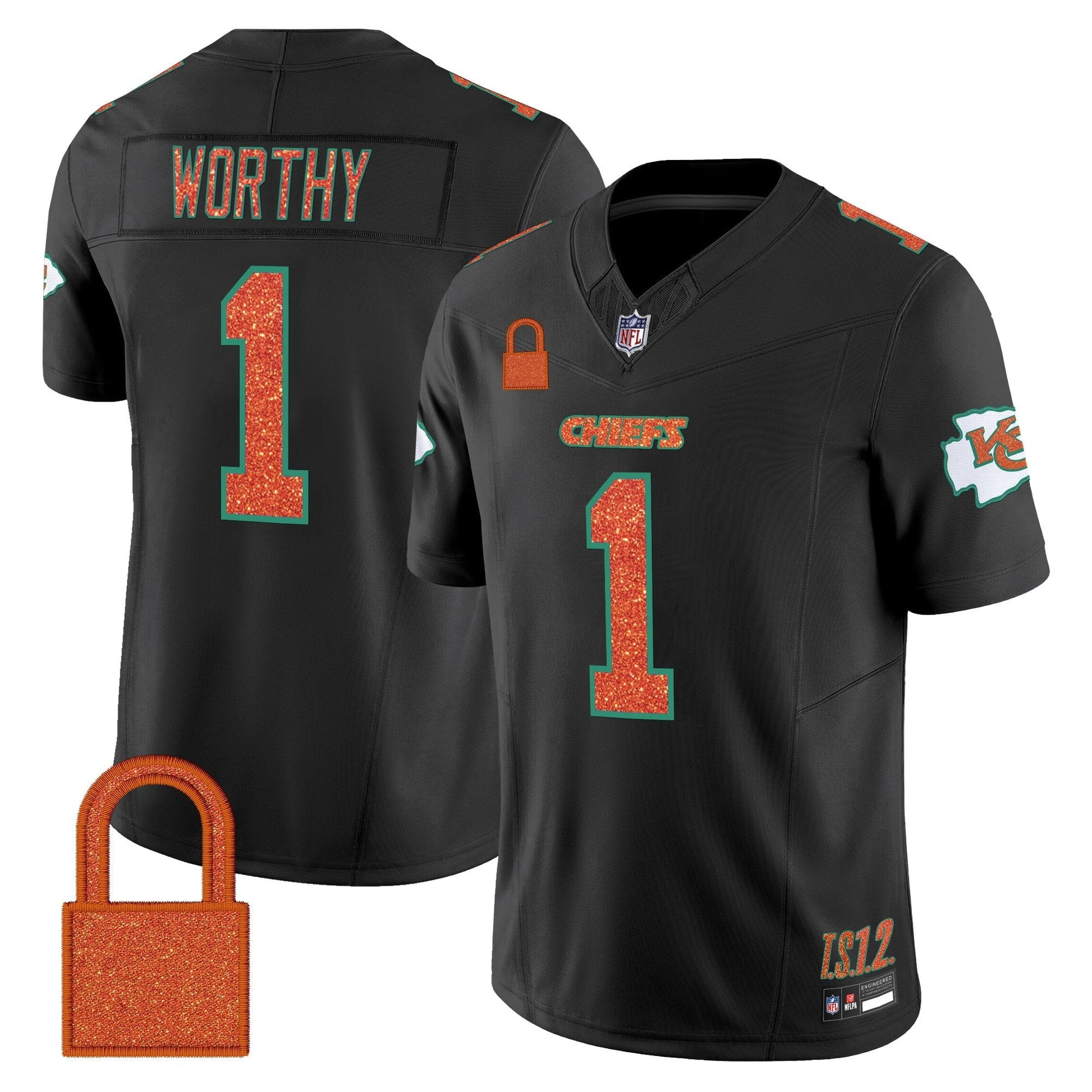 Kansas City Chiefs 'Taylor Swift - TS12 - The Life of a Showgirl' Vapor Limited Jersey - All Stitched