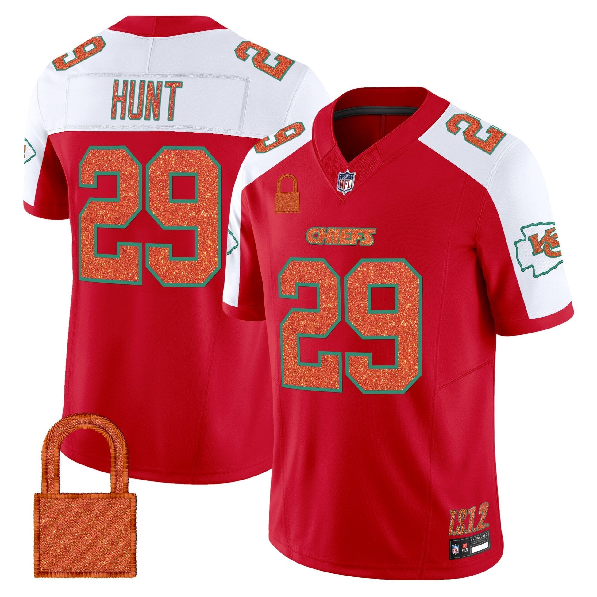 Kansas City Chiefs 'Taylor Swift - TS12 - The Life of a Showgirl' Vapor Limited Jersey - All Stitched