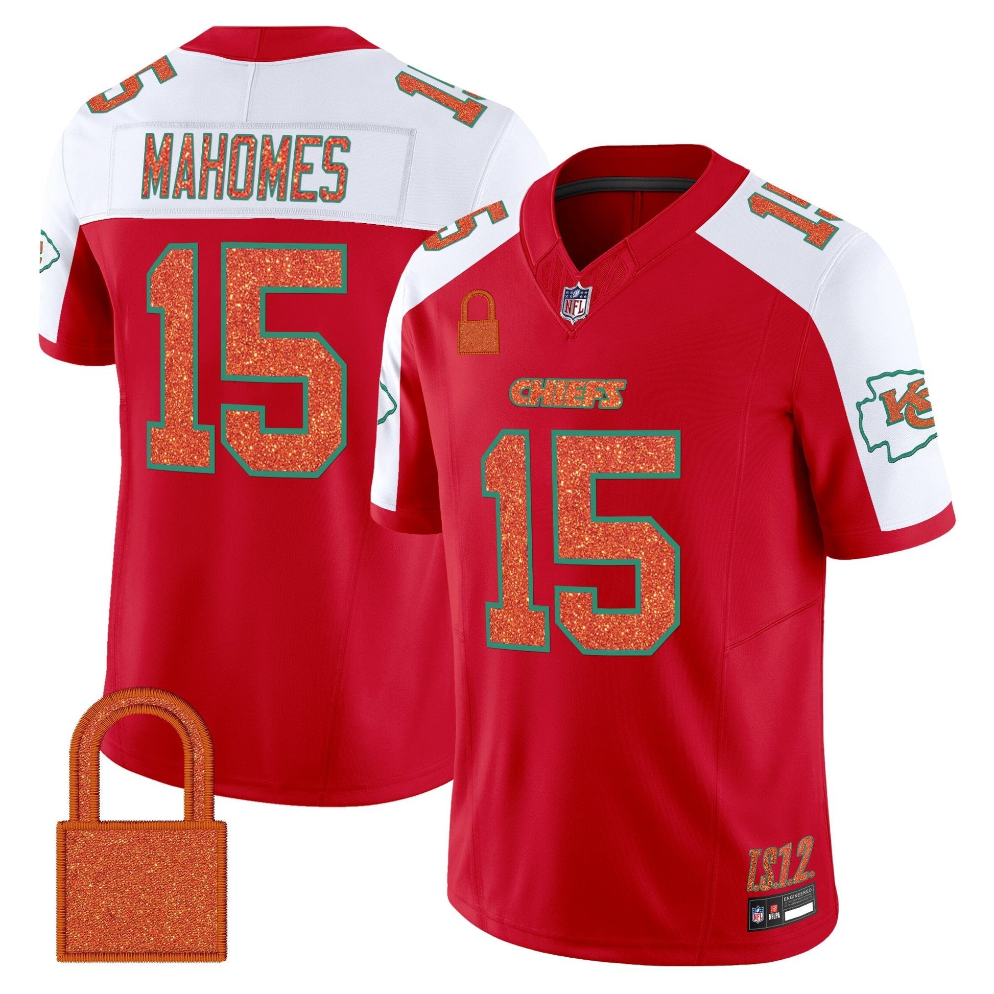 Kansas City Chiefs 'Taylor Swift - TS12 - The Life of a Showgirl' Vapor Limited Jersey - All Stitched