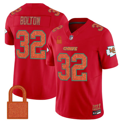 Kansas City Chiefs 'Taylor Swift - TS12 - The Life of a Showgirl' Vapor Limited Jersey - All Stitched