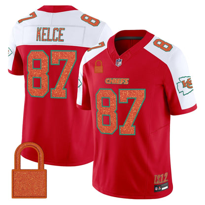 Kansas City Chiefs 'Taylor Swift - TS12 - The Life of a Showgirl' Vapor Limited Jersey - All Stitched