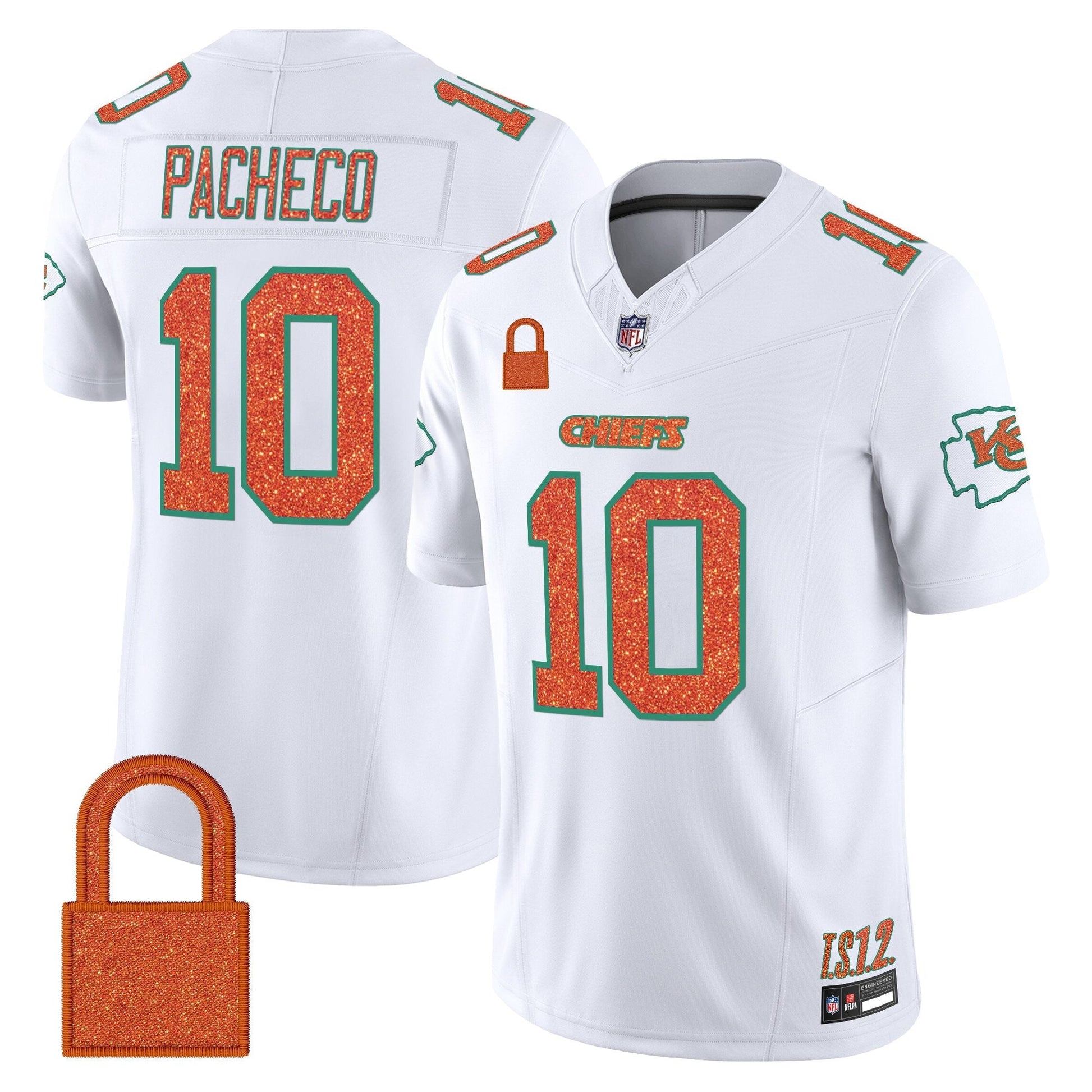 Kansas City Chiefs 'Taylor Swift - TS12 - The Life of a Showgirl' Vapor Limited Jersey - All Stitched