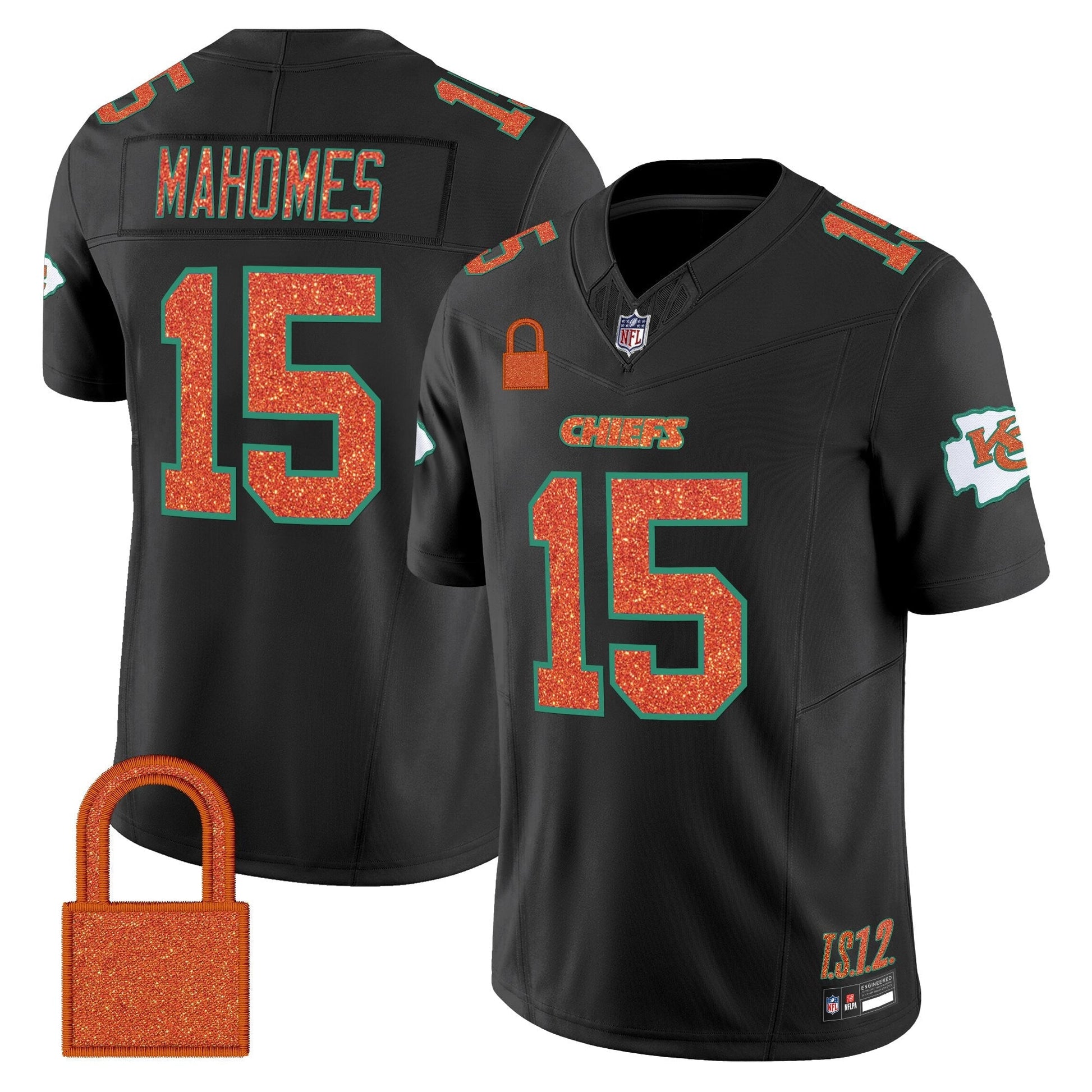 Kansas City Chiefs 'Taylor Swift - TS12 - The Life of a Showgirl' Vapor Limited Jersey - All Stitched