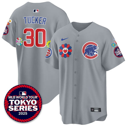 Chicago Cubs Tokyo Series 2025 Vapor Premier Limited Jersey - Stitched