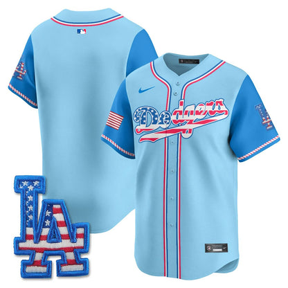 Los Angeles Dodgers 2025 Fourth of July Jersey - All Stitched