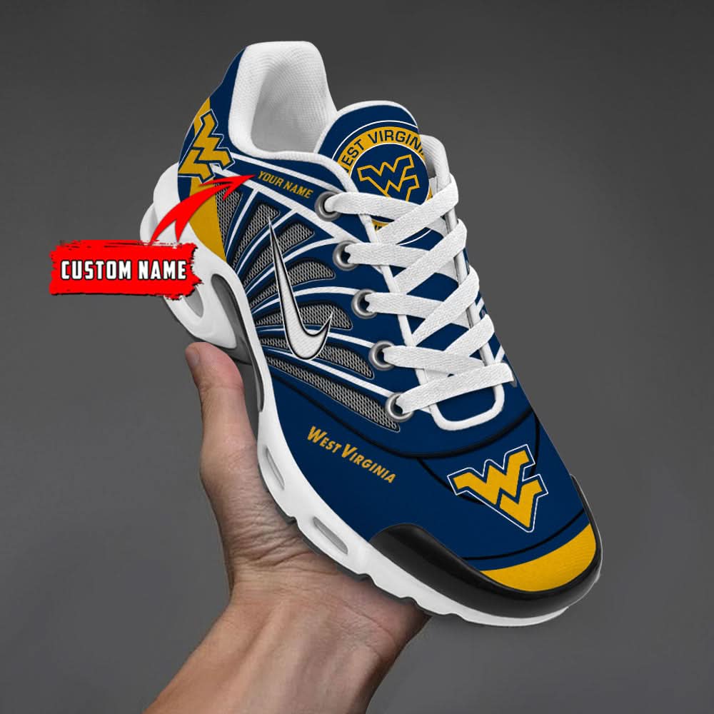 West Virginia Mountaineers NCAA Air Max Plus Shoes - Limited