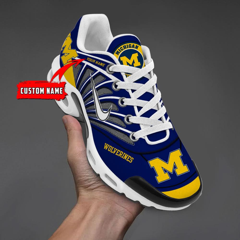 Michigan Wolverines NCAA Air Max Plus Shoes - Limited