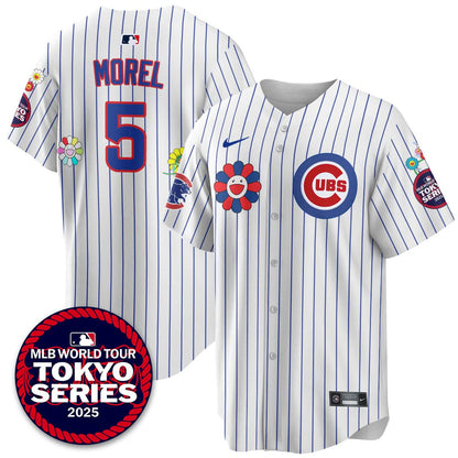 Chicago Cubs Tokyo Series 2025 Vapor Premier Limited Jersey - Stitched
