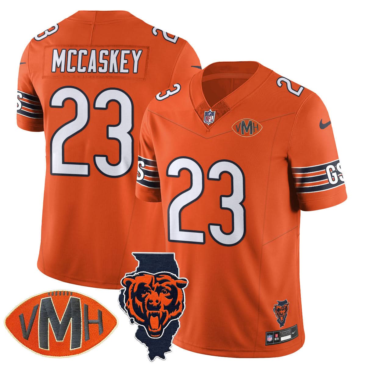 Chicago Bears Honor Virginia Halas McCaskey Jersey - All Stitched