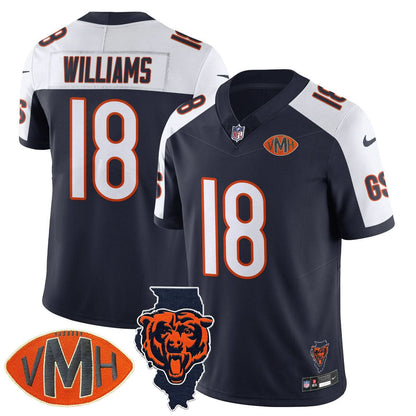 Chicago Bears Honor Virginia Halas McCaskey Jersey - All Stitched