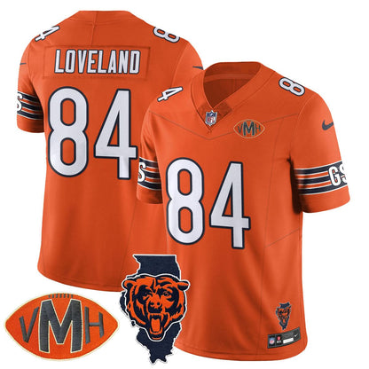 Chicago Bears Honor Virginia Halas McCaskey Jersey - All Stitched