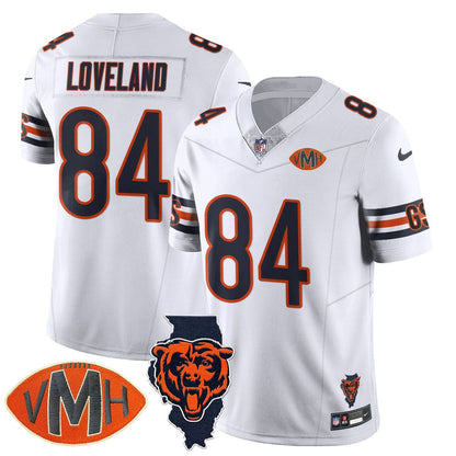 Chicago Bears Honor Virginia Halas McCaskey Jersey - All Stitched