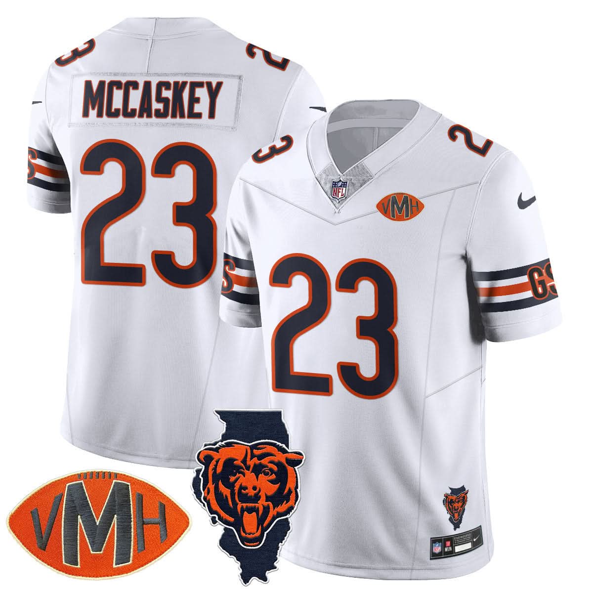 Chicago Bears Honor Virginia Halas McCaskey Jersey - All Stitched