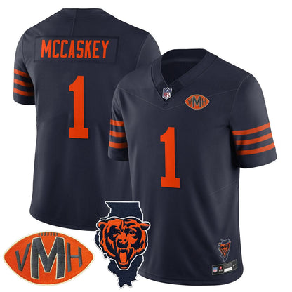 Chicago Bears Honor Virginia Halas McCaskey Jersey - All Stitched