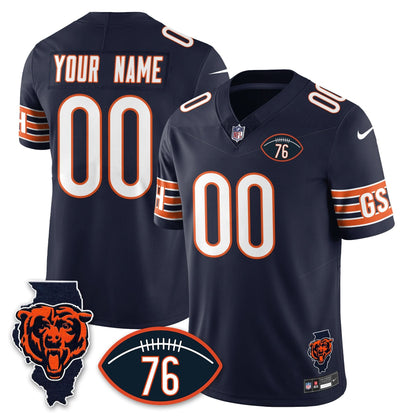 Chicago Bears Honor Steve McMichael Jersey - All Stitched
