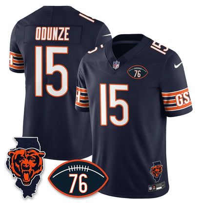Chicago Bears Honor Steve McMichael Jersey - All Stitched