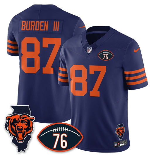 Chicago Bears Honor Steve McMichael Jersey - All Stitched