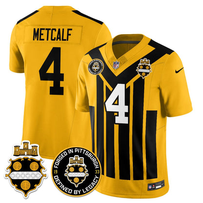 Pittsburgh Steelers Alternate 1933 Throwback Limited Jersey - All Stitched