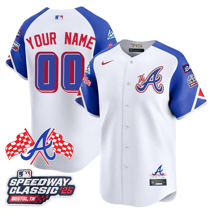 Atlanta Braves 2025 Speedway Classic Limited Jersey V1 - All Stitched