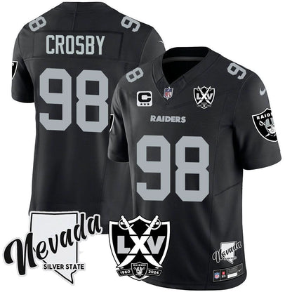 Raiders 2025 Vapor Limited Jersey - 65th Anniversary - All Stitched
