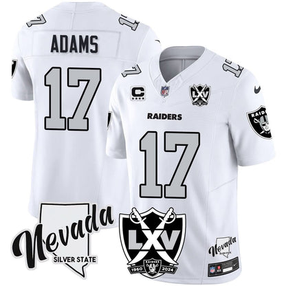 Raiders 2025 Vapor Limited Jersey - 65th Anniversary - All Stitched