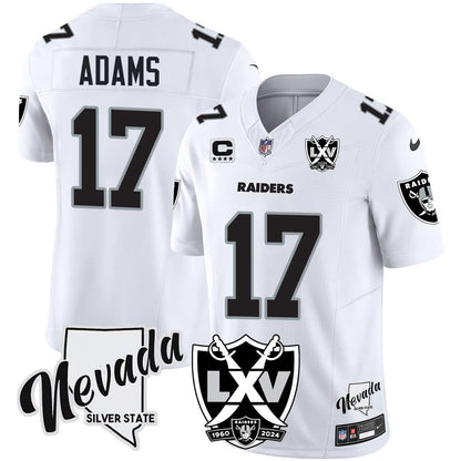 Raiders 2025 Vapor Limited Jersey - 65th Anniversary - All Stitched