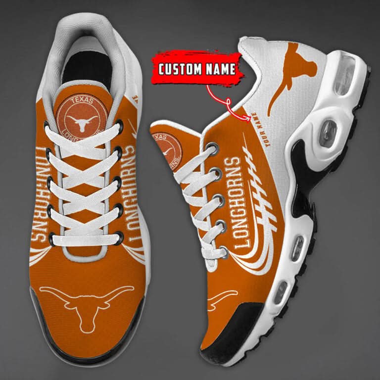 Texas Longhorns-Custom Name-TN Shoes