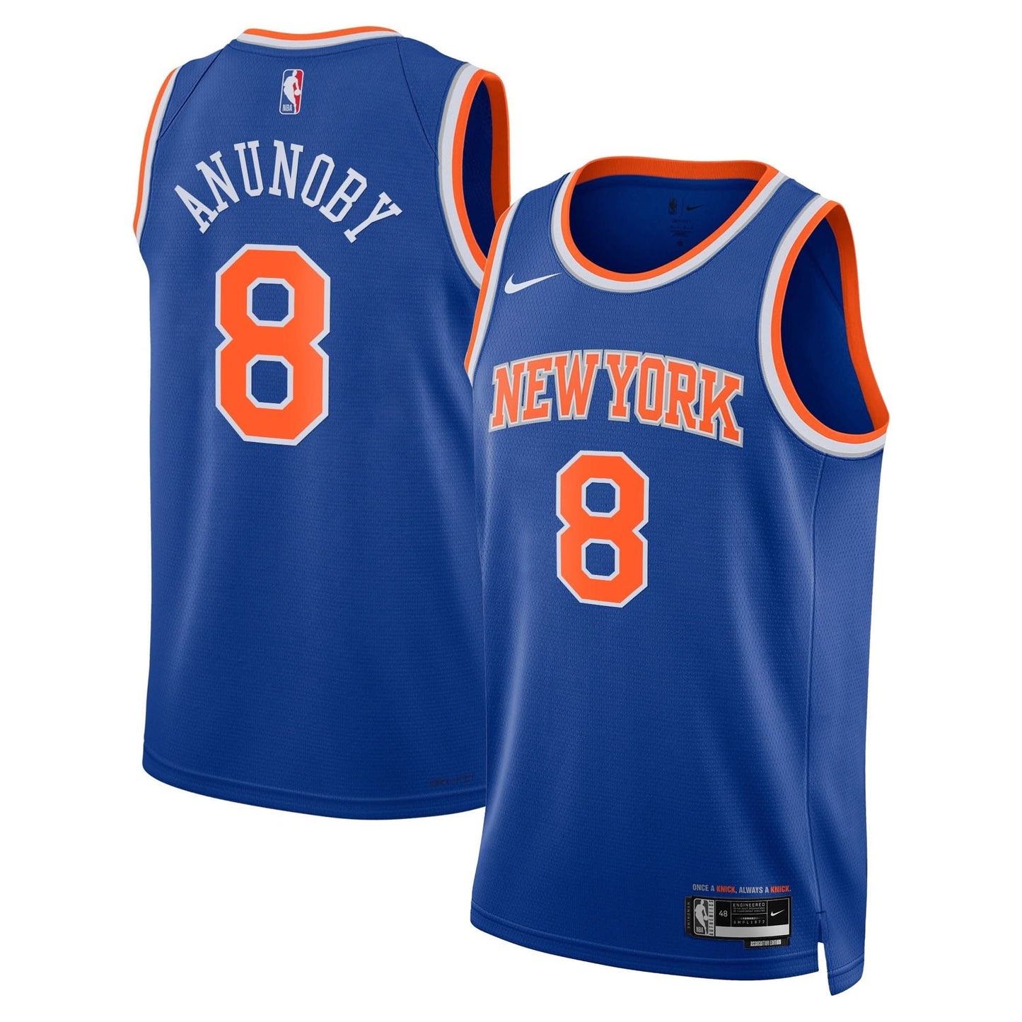 New York Knicks Swingman Jersey - All Stitched