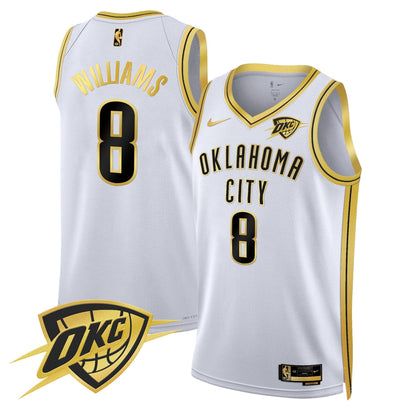 Oklahoma City Thunder Swingman Jersey V2 - All Stitched