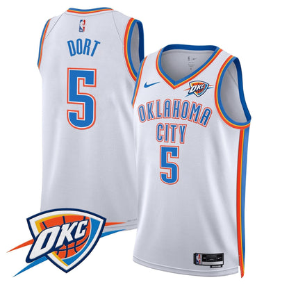 Oklahoma City Thunder Swingman Jersey V2 - All Stitched