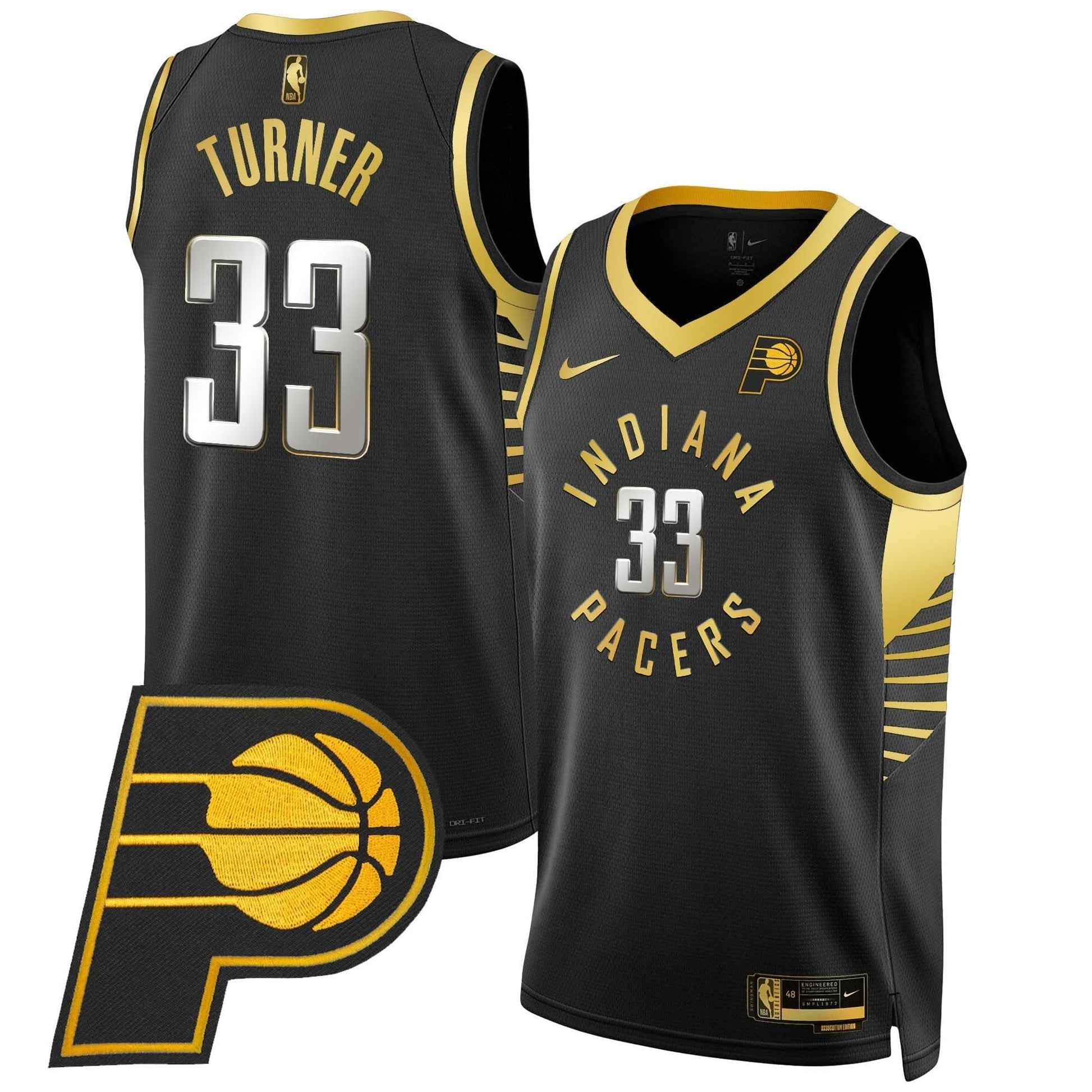 Indiana Pacers Swingman Jersey V2 - All Stitched