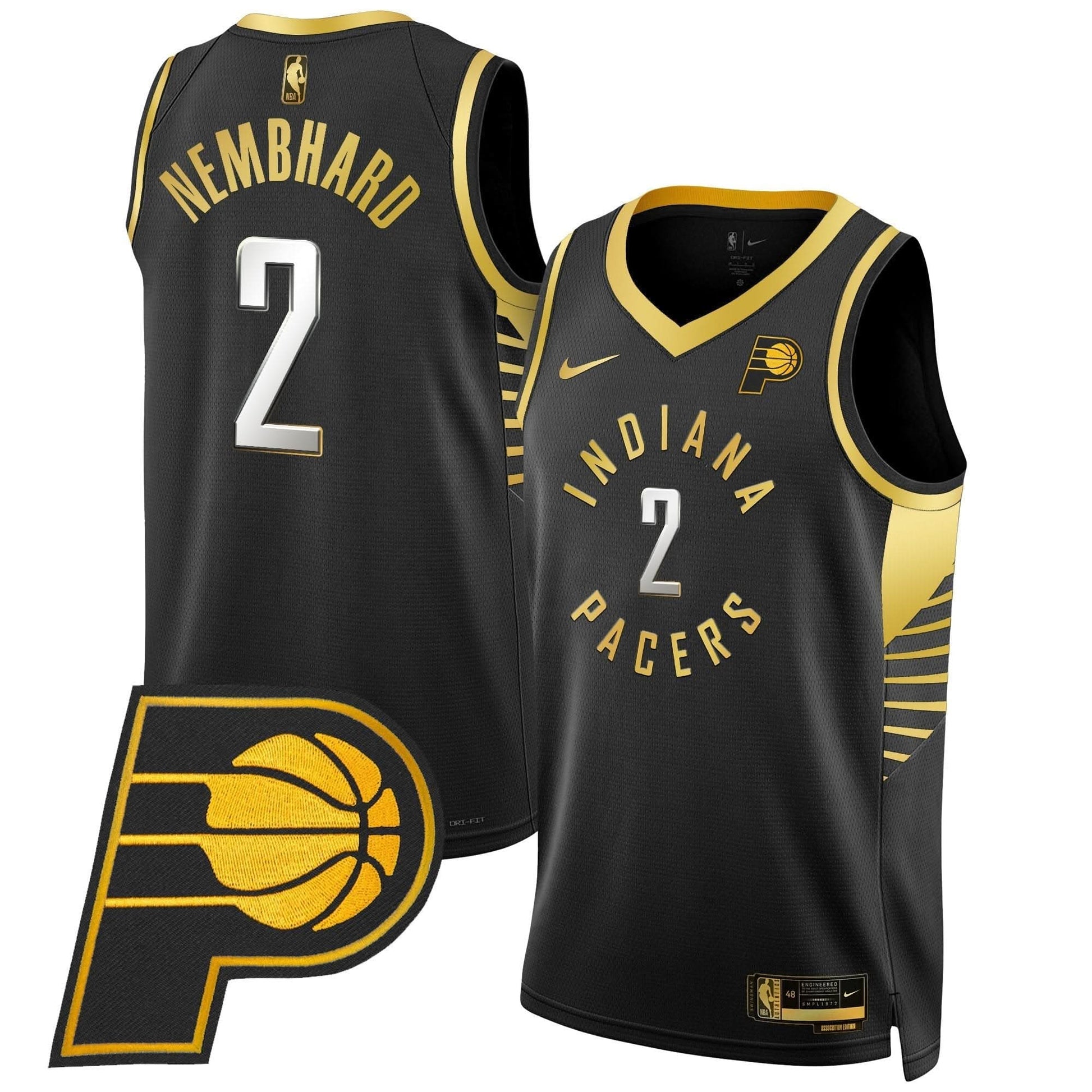 Indiana Pacers Swingman Jersey V2 - All Stitched