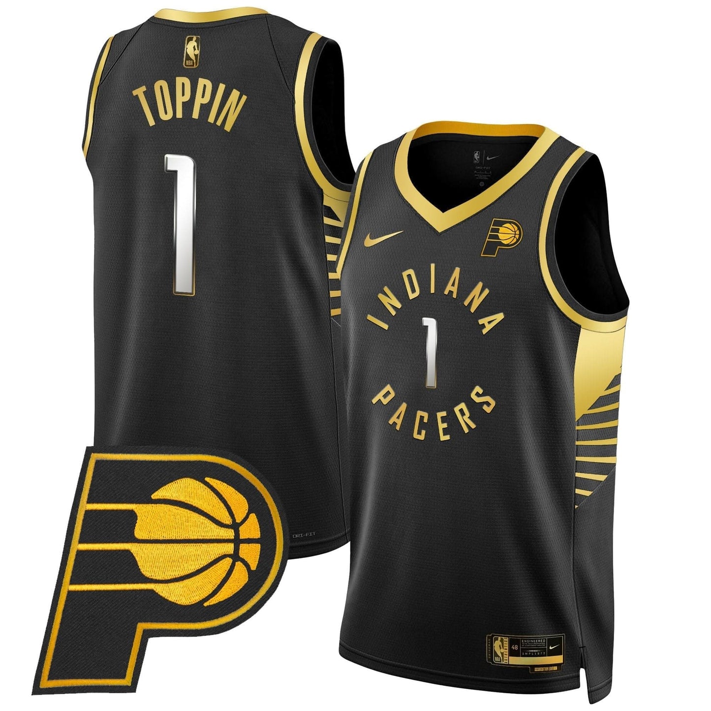 Indiana Pacers Swingman Jersey V2 - All Stitched